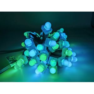 Square LED Pixel Module Light 12mm 0.3W DC12V 160 Degree for Customized Needs