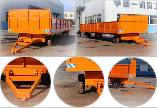 Large-tonnage Material Handling Goods Transfer Trailer Towed by Tractor