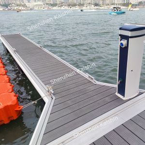 Marinas Aluminum Floating Pontoon Customized 6061 Private Dock Pier