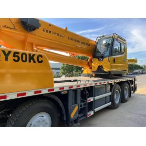 XCMG QY50KC 50 Ton Truck Crane with High Efficiency and All-Terrain Chassis for