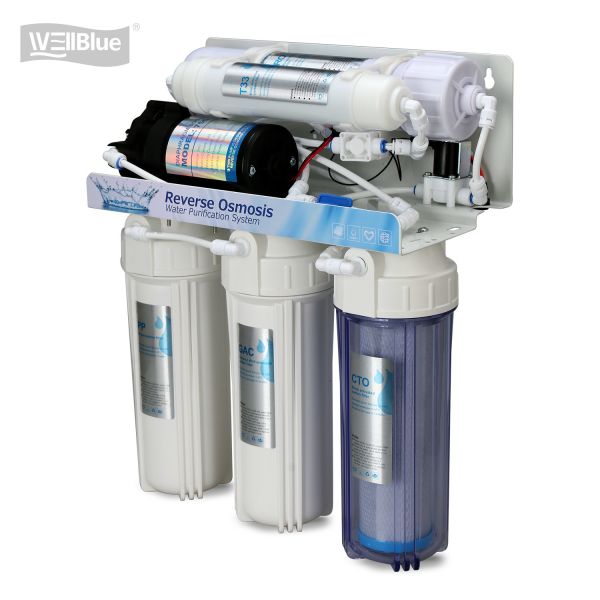 Quality Plastic Material Reverse Osmosis Water Purifier Kitchen / Apartment Application wholesale