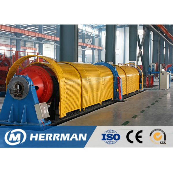Quality PLC Control Cu Wire Stranding Machine , Cable Making Equipment With NSK Bearing wholesale