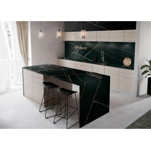 High Density Quartz Stone Top Artificial White Quartz Kitchen Worktops