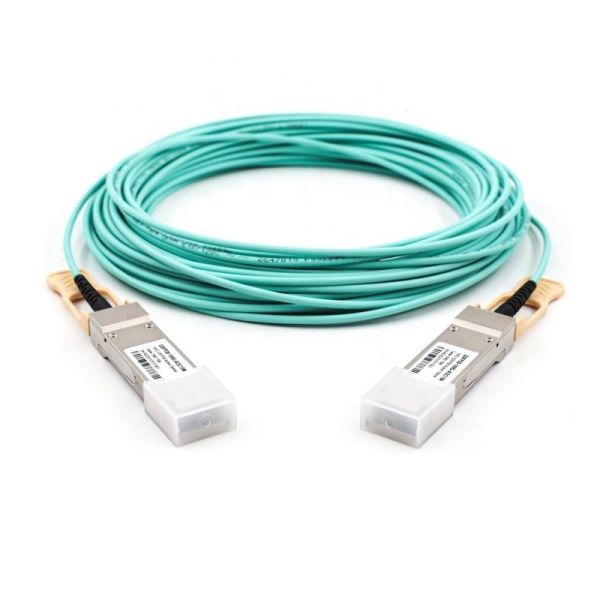 Consumption SFP Optical AOC Patch Cord 100m for Data Transmission in Communicati