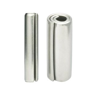 SUS304 Coiled Spring Pins Zinc Plated DIN1481 Elastic Cylindrical