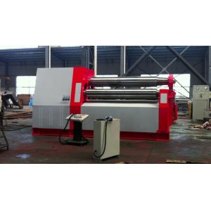 CNC Control Wind Tower Production Line Hydraulic 4 Roller Rolling Machine
