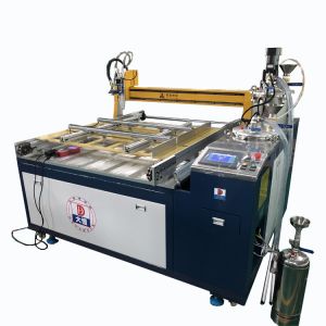 Cheap ab epoxy dispenser adhesive glue spraying machine Potting epoxy machine for sale
