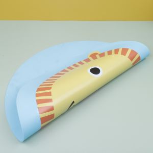 Customized Print Dining Table Mat Food Placemats Kids Silicone Placemat