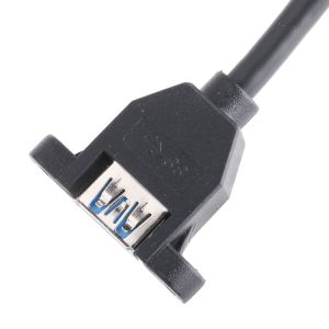 USB 3.0 Front Panel Motherboard 19/20 Pin Cable To USB Female Splitter Adapter