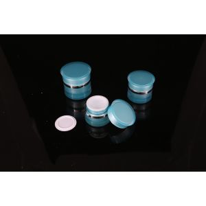 hand lip crystal pump empty square white Screen Printing Airless 30ml Cosmetic