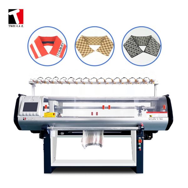 Quality Custom Single System Collar Flat Knitting Machine 60 Inch 12G​ wholesale