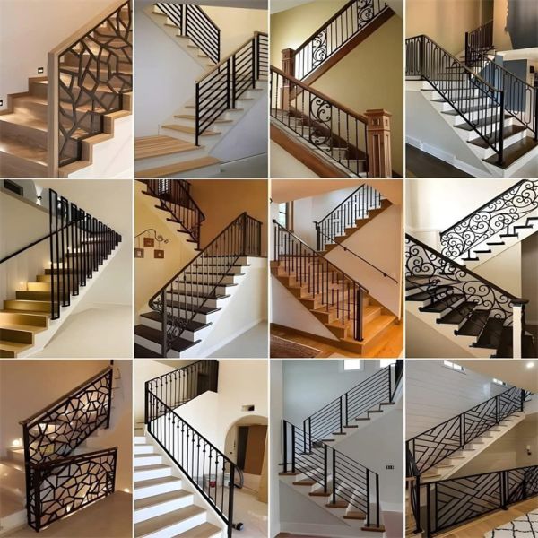 Cheap Decorative Accessories Railing Styles Handrails For Stairs with Low