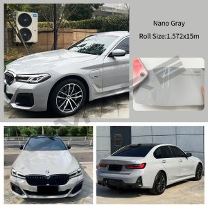 Self Repairing PPF Sticker Heat Resistance Nano Gray PPF For White Car