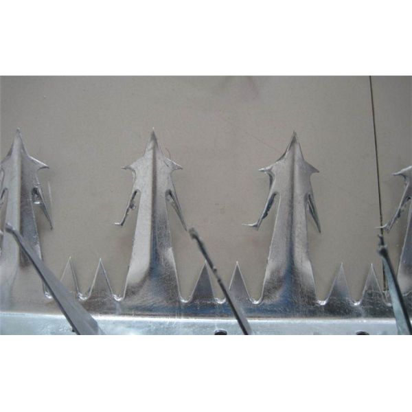 1m Length Large Sized SGS Hot Dipped Galvanized Anti Climb Wall Spike For