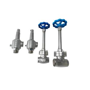 China SS304 Cryogenic Hard Seal Safety Valve For LIN LOX LAR LNG Tank -196~80 ℃ High Quality on sale