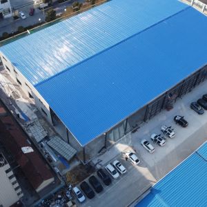 China Prefab Steel Warehouse Structure Q235B Q355B ASTM A36 on sale