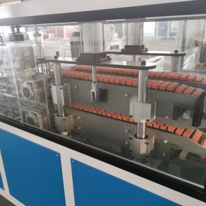 55/120 PVC Trunking Extrusion Line Double Screw PVC Cable Trunking Machine