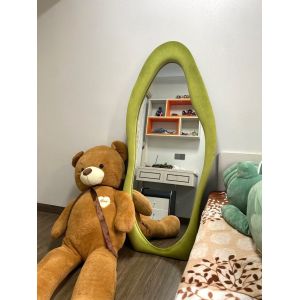 Decorative Body Curved Full Length Mirror Oversized Arched Floor Mirror