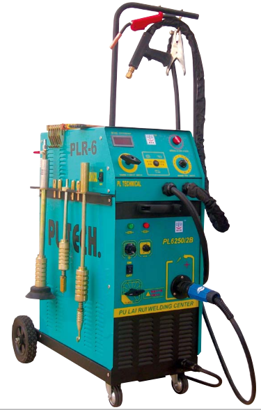 MIG/MAG welder and spot welder 2 in 1