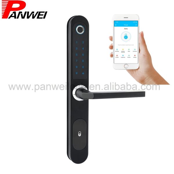 Quality Combination Lock With Fingerprint & Passcode APP Opening Easy Install wholesale