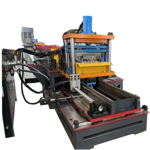 Metal Supermarket Shelf Back Panel Profile Making Machine