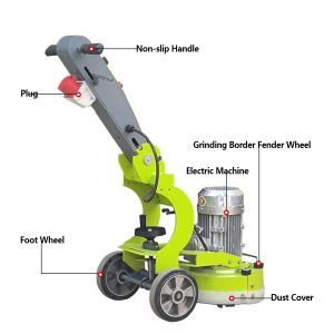 Gasoline Powered Concrete Edge Grinder Industrial Strength for Precision Surface