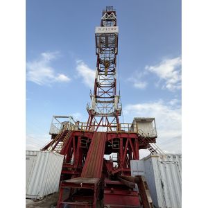 China XJ1200 Workover Rig with 2250 kN Hook Load, 14×10 Off-Road Chassis, and API 4F/7K/8C Standards on sale
