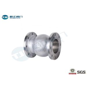 Vertical Flanged Non Return Check Valve ASME B16.34 Class 150 LB