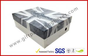 Cheap Customized Rigid Gift Boxes , Printed Shoe Gift Box For Shop for sale