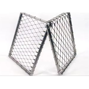 China 20mm Diameter Frame Stainless Steel Wire Rope Mesh For Library Decorative on sale