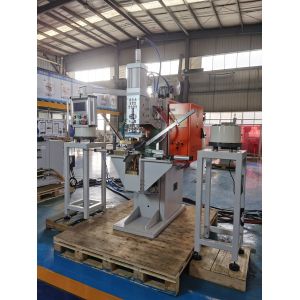 Shock Absorber End Cap Resistance Welders With Two Automatic Feeding Mechanism