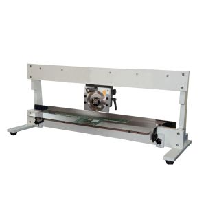 Manual PCB Cutting Machine with Circular and Linear Blade Cutting 720mm