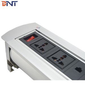 110V Hidden Table Flip Up Socket With Universal Power Switch