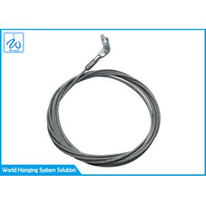 Big Pull 7x7 Stainless Steel Wire Rope Assembly With 90 Degree Bending Terminal