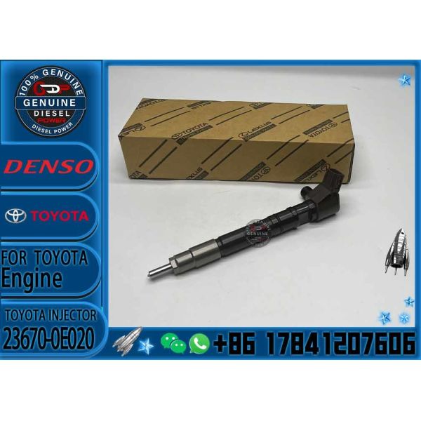 Quality Common Rail Injector 295700-0560 23670-0E020 23670-09430 23670-11020 23670-19025 236700E020 For Toyota 2.4d 2GD-FTV REVO wholesale