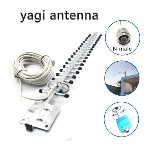 Max power W 100 2.4GHz Wireless Directional Yagi Antenna for Long Range Wifi