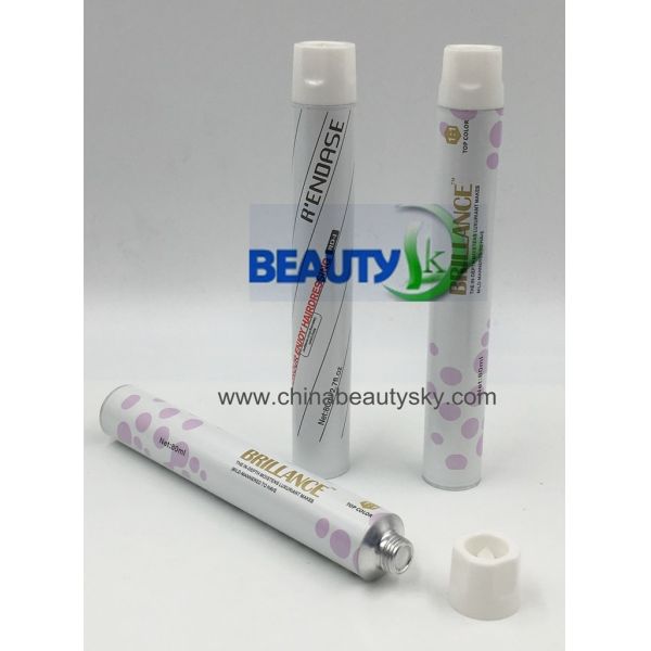 Quality Customized Printing 80ml Volume Empty Aluminium Tubes HS Code 761210 wholesale