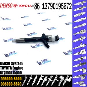 Common Rail Fuel Injector 23670-30280 095000-8500 For D-enso Hilux Hiace Land