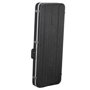 Ergonomically Handle Bass Flight Case With External Pockets Easy Access