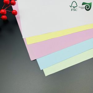 70gsm 75gsm Black Image Smooth CF CB Carbonless Paper 43cm 61cm A2 Copy Paper