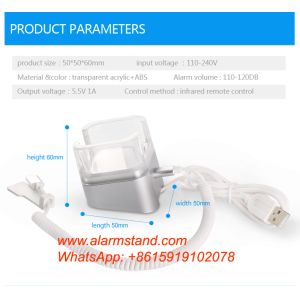 COMER security display stands for mobile accessories retail shop for smartphone