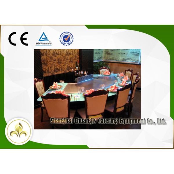 Restaurant Gas Teppanyaki Grill Table