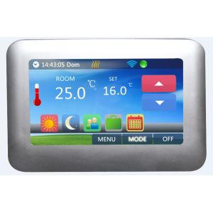 FCU Fan Coil Unit Thermostat Ceiling Mount High Accuracy White Backlight