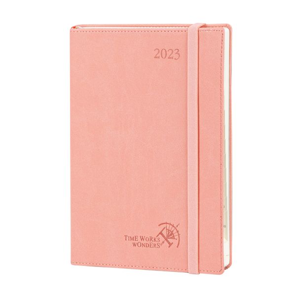 Pink Custom Academic Planner Medium Monthly Weekly Planner 2023 Softcover 12