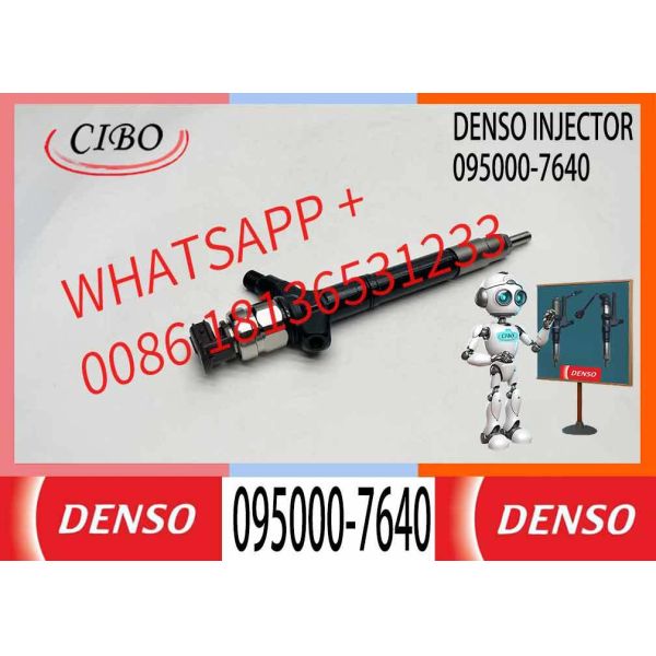 Construction Machinery Parts 095000-7640 095000-6040 23670-0R020 Fuel Injector Common Rail Injector for Toyota