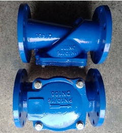 Sewage Compact Full Bore Check Valve Disc Swing Type PN6 to PN25