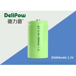 Cheap High Capacity NIMH Rechargeable Battery With Long Life Cycles D5000mAh for sale