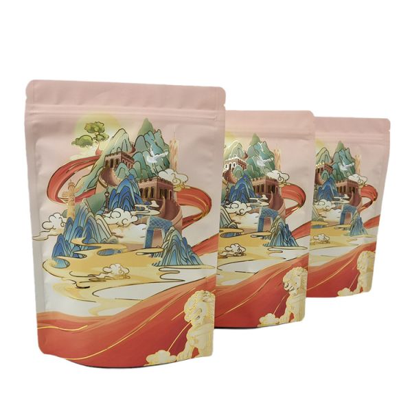 Custom Printed Reusable Smell Proof bags with logo Digital print aluminum Foil