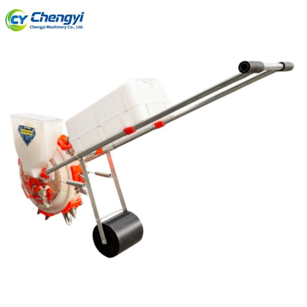 Manual Seeder Machine With Fertilizing Hand Push Planter Efficient Function Crop Sowing Tool