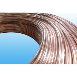 Copper Coated Double Wall Bundy Tube For Compressor 25% Elongation